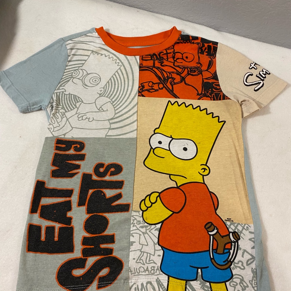 Bart Simpson graphic T size 8 kids